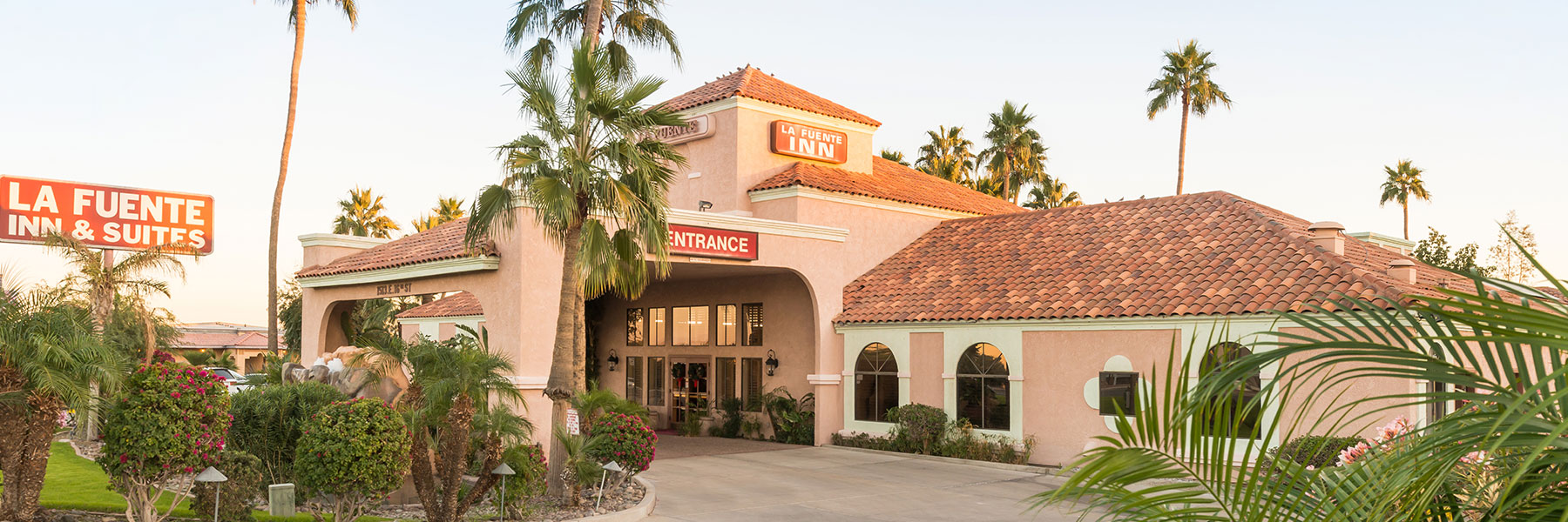 Sitemap at La Fuente Inn & Suites Hotel, Yuma, Arizona