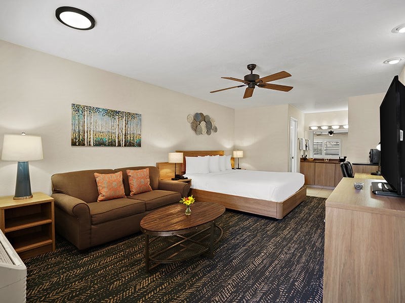 King Studio Deluxe Suite at La Fuente Inn & Suites Hotel, Yuma, Arizona - 1